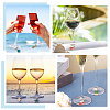 BENECREAT 20Pcs 20 Style Ocean Theme Alloy Enamel Wine Glass Charms AJEW-BC0003-78-7