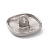 Alloy Shank Buttons BUTT-WH0014-19B-2
