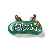 Christmas Theme Opaque Resin Decoden Cabochons RESI-F053-D01-1