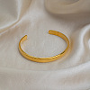 304 Stainless Steel Open Cuff Bangles RM9715-3