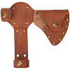 Cowhide Waist-belt Axe Sheath AJEW-WH20128-063-7