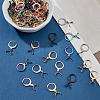  45Pcs 5 Colors 304 Stainless Steel Leverback Earring Finding STAS-NB0001-74-5