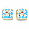 Resin Pendants PALLOY-N161-008-NR-2