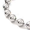 Tarnish Resistant 304 Stainless Steel Ball Chain Necklace & Bracelet Set STAS-D181-02P-01C-5