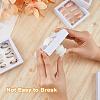 Square Plastic Jewelry Presentation Boxes LS-CON-WH0097-04-4