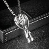 Stainless Steel Angel Pendant Necklaces for Women WQ2654-1-2