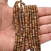 Natural Picture Jasper Beads Strands G-L635-A18-4x2mm-5