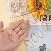 20Pcs Alloy Open Back Bezel Pendants FIND-CA0011-50RG-3