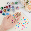 Ornament Accessories Plastic Paillette Beads PVC-OC0001-06-3