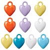 Spray Painted Alloy Charms PALLOY-YW0001-64-1