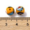 Handmade Millefiori Lampwork Beads LAMP-R003-02A-09-3