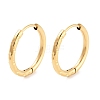 Ion Plating(IP) 304 Stainless Steel Textured Huggie Hoop Earrings for Women EJEW-C096-37G-1