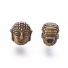 Tibetan Style Alloy Beads X-TIBEB-60018-AB-FF-2