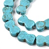 Synthetic Turquoise Beads Strands UNKW-T001-02A-3