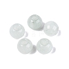 Natural White Jade European Beads G-Q607-01A-10-1