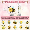 20Pcs 10 Styles PVC & Silicone Beads FIND-YW0017-88-3
