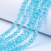 Electroplate Glass Beads Strands LS-EGLA-A034-T2mm-B14-1