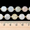 Natural Morganite Beads Strands G-C116-A185-02-5