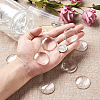 Transparent Glass Cabochons GGLA-CD0001-05-5