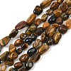Natural Pietersite Beads Strands G-A286-A01-01-2