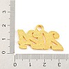 Alloy Numbers Pendants PALLOY-D028-01G-3