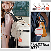 DIY Sports Ball Acrylic Pendant Keychain Making Kits DIY-SP0001-43-5