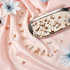 50Pcs 5 Styles Resin Imitation Pearl Pendants FIND-CD0001-32-5