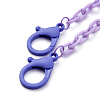 Personalized ABS Plastic Cable Chain Necklaces LS-NJEW-JN02849-04-2
