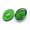 K9 Glass Cabochons Oval Flat Back Cabochons GGLA-L002A-04-1
