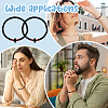 12Pcs Adjustable Polyester Braided Bead Bracelets for Men Women BJEW-HY0002-70A-5