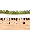 Natural Canadian Jade Beads Strands G-G259-C03-4x4mm-5