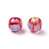 Handmade Millefiori Glass Round Beads X-LAMP-J038-10mm-M-2