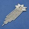 Brass Rhinestone Cabochons KK-I715-09S-01-2