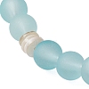Bohemia Style Glass & Natural Freshwater Shell Beads Stretch Bracelets for Women BJEW-JB11865-01-3