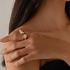 Alloy Cuff Open Rings PW-WG7D333-05-1