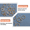 Iron Twisted Open Jump Rings IFIN-PH0001-08-5