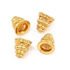Brass Bead Cones KK-CBA57BD-01G-1