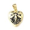 Brass Pendants KK-V007-011G-04-1