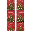 200Pcs Christmas Theme Paper Self-Adhesive Stickers DIY-M070-02J-2