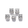 Tibetan Style Alloy European Beads LS-TIBE-S314-95AS-RS-2