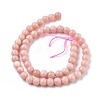 Natural Pink Opal Beads Strands G-G829-03-8mm-5
