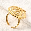 304 Stainless Steel Cuff Open Rings for Women RJEW-V014-10G-3