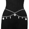 Alloy Moon Sun Star Double Layer Tassel Waist Chains WG6E939-02-1
