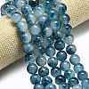 Natural Malaysia Jade Beads Strands G-L645-C01-12mm-24-3