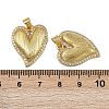 Brass Micro Pave Cubic Zirconia Pendants KK-I358-054B-G-3