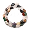 Natural & Synthetic Mixed Gemstone Beads Strands G-A279-B02-01-3