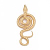 304 Stainless Steel Big Pendants STAS-K103-11G-1