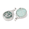 Natural Amazonite Pendants GG-CBA0251-10A-P-2