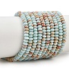 Synthetic Aqua Terra Jasper  Beads Strands G-S366-102A-6