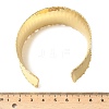 Brass Cuff Bangles for Women BJEW-A038-01A-G-5
